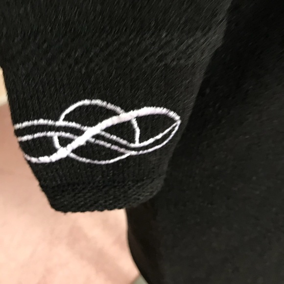 VINTAGE MIKE KORWIN BLACK SWEATER EMRODERED DRESS SIZE M - Picture 6 of 8